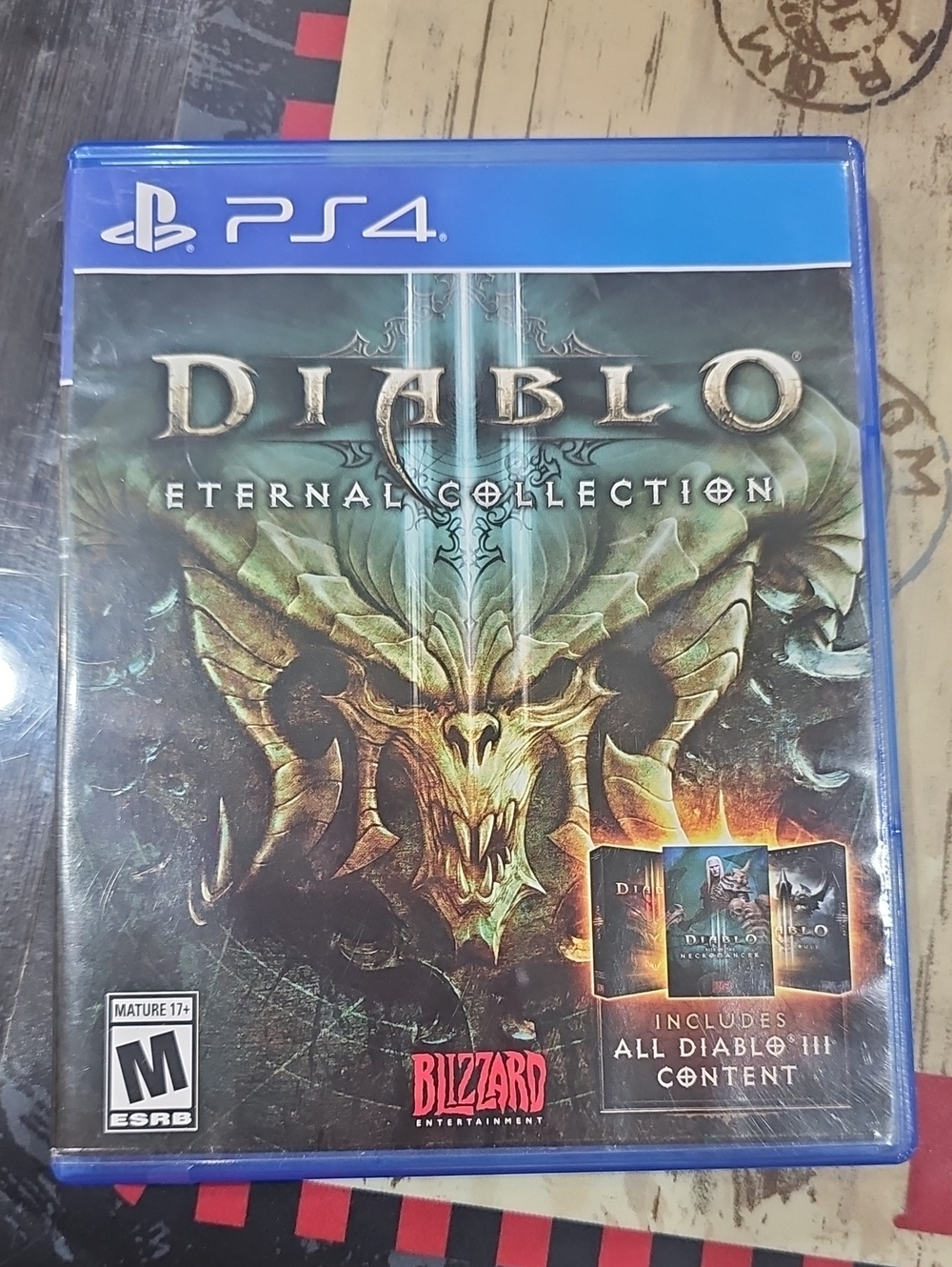 Diablo: Eternal Collection PS4 - Blizzard - Black/Gold